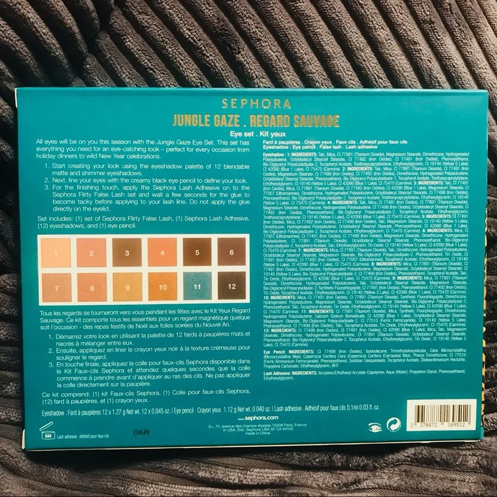Sephora Jungle Gaze Eye Set Eyeshadow Palette - Picture 4 of 4